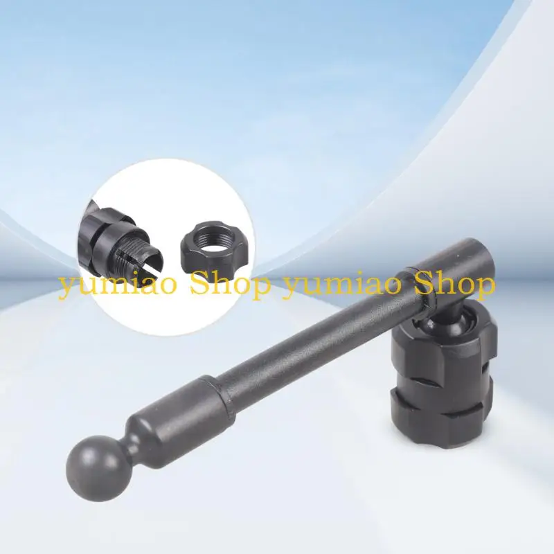 587B L Shaped mm Ball Joint Lengthener Flexible Car Phone Mount For Drives Office Use