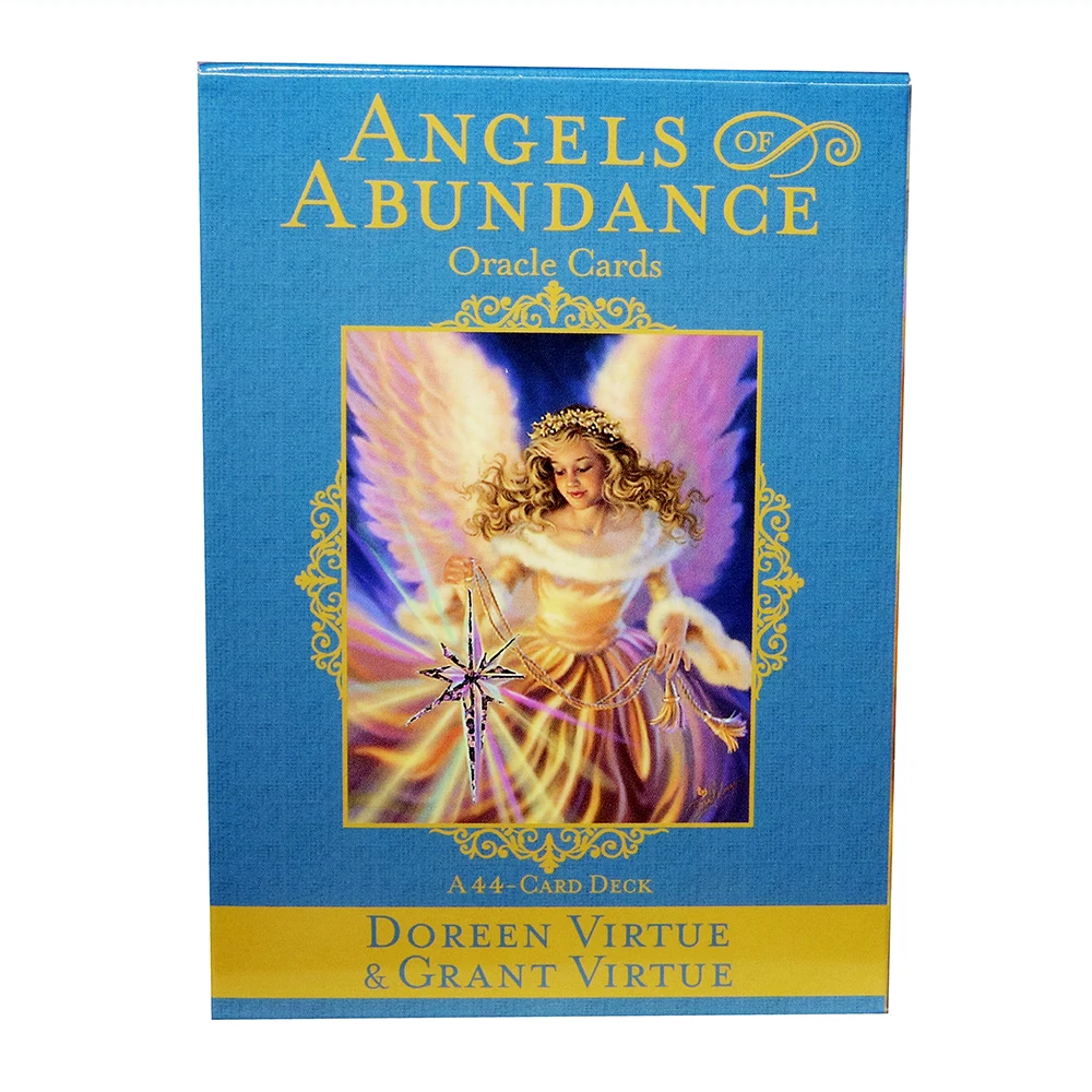 High-quality Angels Of Abundance Oracle Cards. Tarot Card With English PDF Guidebook ..Oracle Cards For Beginners