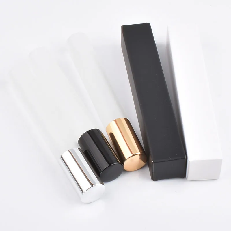 50pcs/lot 15ml Portable Cosmetic Case Travel Spray Bottle Perfume For Gift Sample Bottle Parfum Makeup Containrs With Gift Boxes