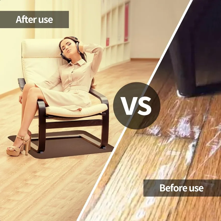 2 قطعة منصات كرسي للأرضيات الصلبة غير S الأثاث القابض وسادة الطابق المطاط MatAnti الشريحة الأثاث وسادة الأرضية الصلبة Prot #6