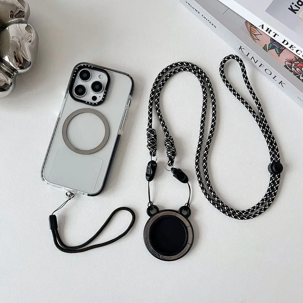 Crossbody Magnetic Mobile Lanyard Universal Clip Hanging Cord Cell Phone Strap Anti-lost Safety Smartphone Chain Outdoor Travel