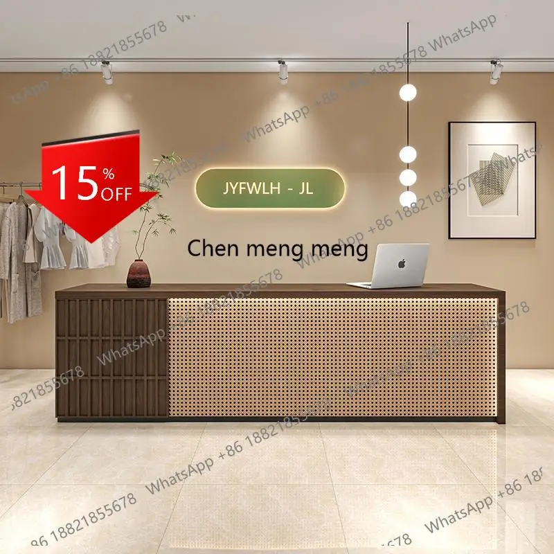 A139 Display Welcome Reception Desks Customer Design Industrial Drawers Reception Desks Business Service Bureau Office Furniture