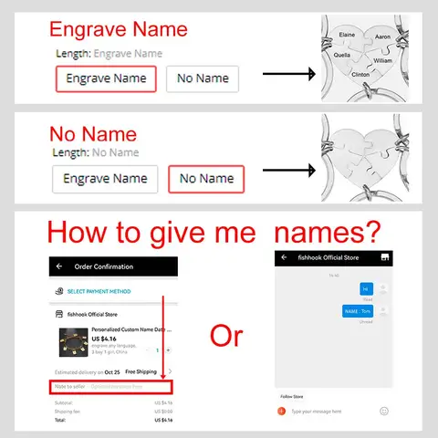 Hjärta Anpassad Nyckelring Namn Personligt Pussel Familj Barn Mor Bror Barn Gåva Kvinnor Män Par Rostfritt Stål Smycken 6 best sales pussel nyckelring - №3