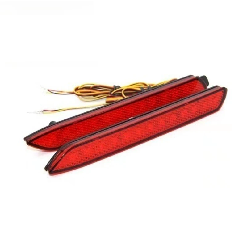 for Toyota Camry 6th generation REIZ Mark X Aristo Sienna 2Pcs Car Led Rear Bumper Light Reflector DRL Driving Braking Lights