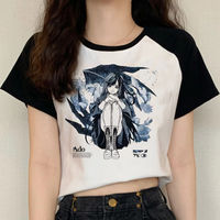 Ado top tees girl anime Colorful Trendy graphic University Classic top tees 80s Pop Culture women streetwear