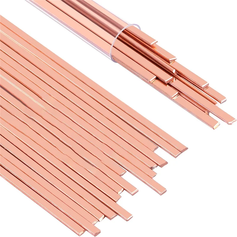 HHO-Industry Grade For Air Conditioning, Welding Rods 15 Sticks Brazing Rods, For Refrigerator, Cold Storage, HVAC Unit