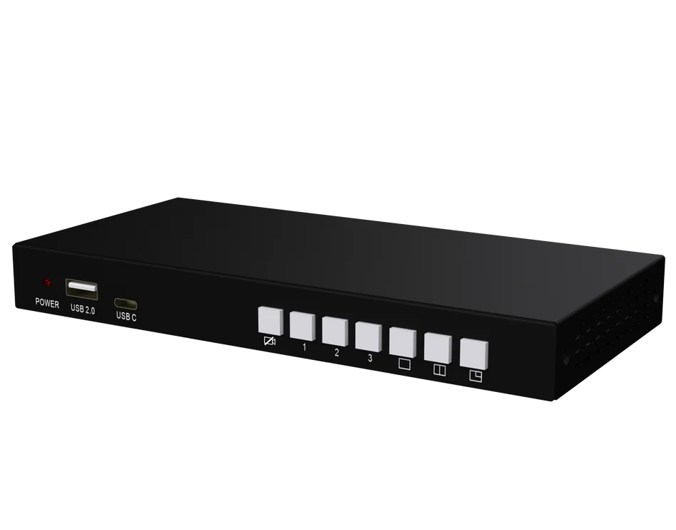 

VM-10 USB and HDMI Source Switcher and Mixer for Easy Plug-And-Go Mixer for Picture-in-Picture in One Video Flow