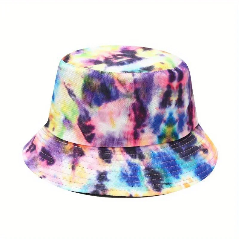 Graffiti Colorful Bucket Hat Foldable Breathable Sun Protection Fisherman Hat for Men Women Kids Summer Outdoor Sport Hiking Hat