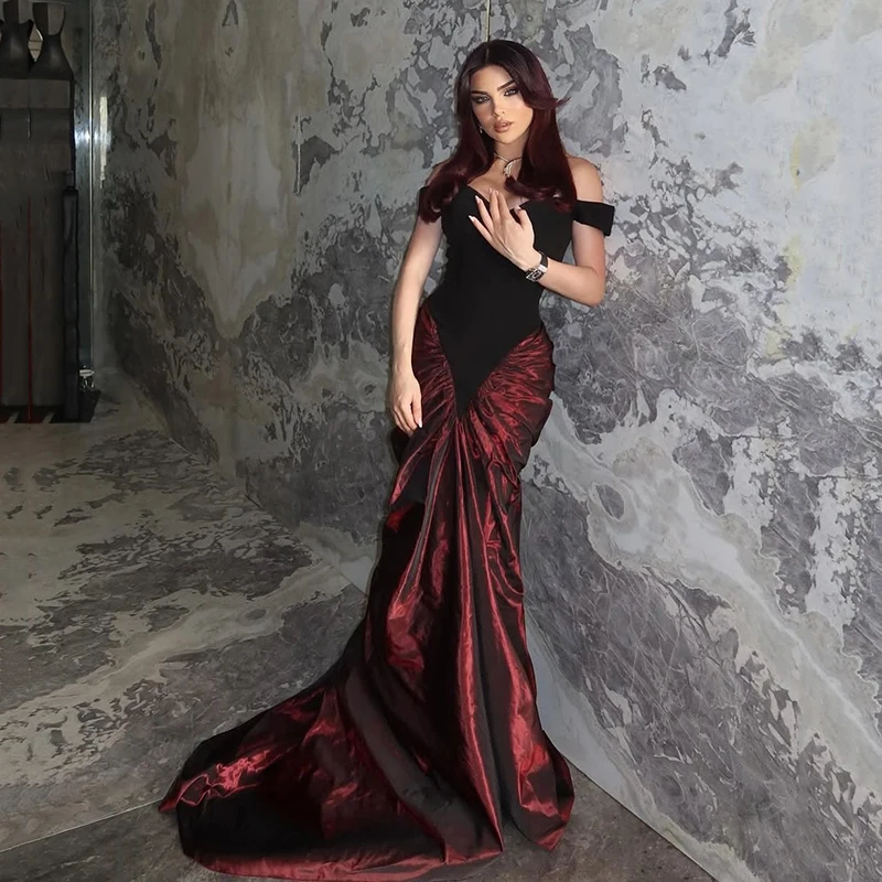 

Thinyfull 2026 Mermaid Prom Evening Dresses Saudi Arabia Sweetheart Floor Length Party Dress Night Cocktail Prom Gown Customized