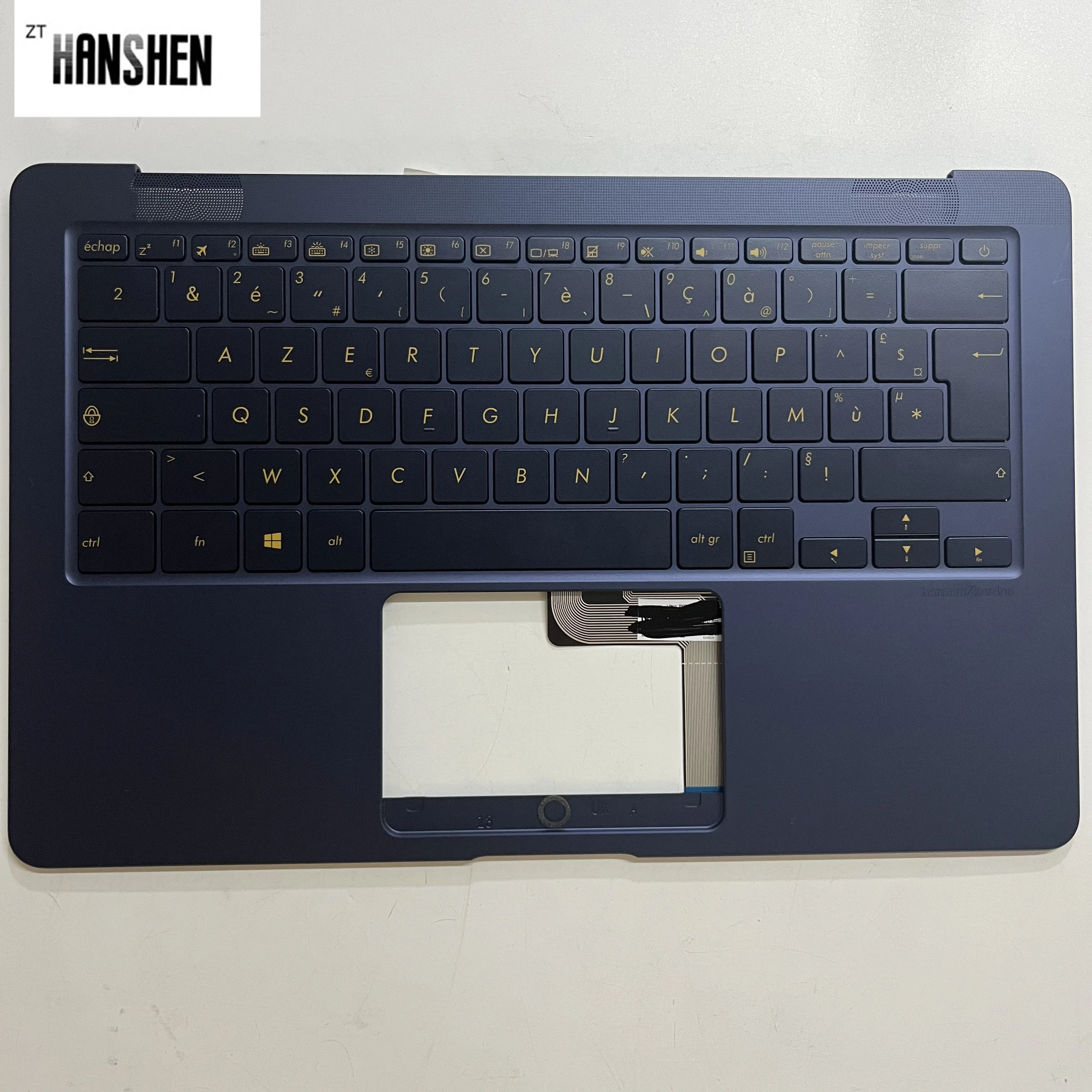 Imagem -03 - Hanshen-c Capa para Laptop Asus ar br gr it la Reino Unido Zenbook Deluxe Ux490 Ux490u Ux490ua