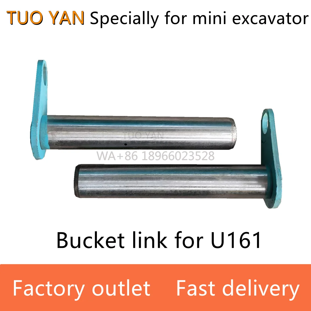 Fabriklieferung Ersatzteile für Minibagger Kubota U161 Schaufstift H-Rahmen Pleuel U155 Buchsen Schaufel H-Link