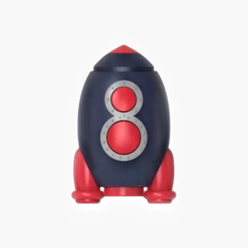 Kids Press Rocket Puzzle Space Rocket Model Boy Baby Toy Car 1 to 3 Years Old 3 to 2 Girls 1pcs