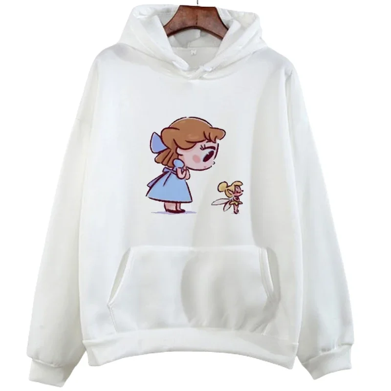 Cute Princess Graphic Printed Hoodies Fashion Casual Hoodie Pullover Tops Autumn Winter Unisex Harajuku Women\'s Sweatshirts y2k