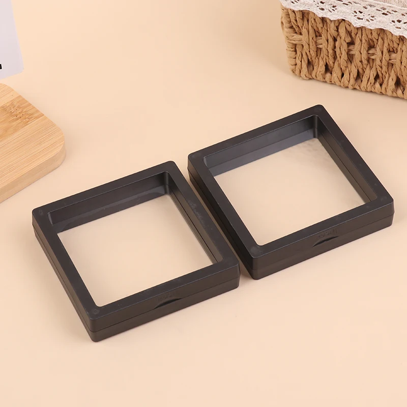 

10/20/30Pcs Display Box 3D Floating Frame Jewelry Display Stand Shadow Gift Box Ring Pendant Holder Jewellery Presentation Case