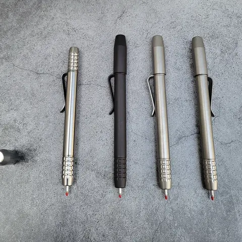EDC 티타늄 합금 펜, 비즈니스 글쓰기, 다기능 휴대용 야외 EDC 도구