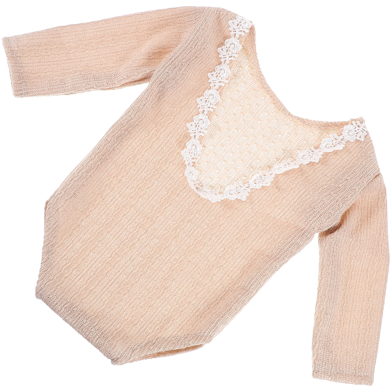 

Baby Girl Newborn Photography Romper Long Sleeve Cute Infant Girl Outfit Safe Comfortable Baby Romper Photo Prop