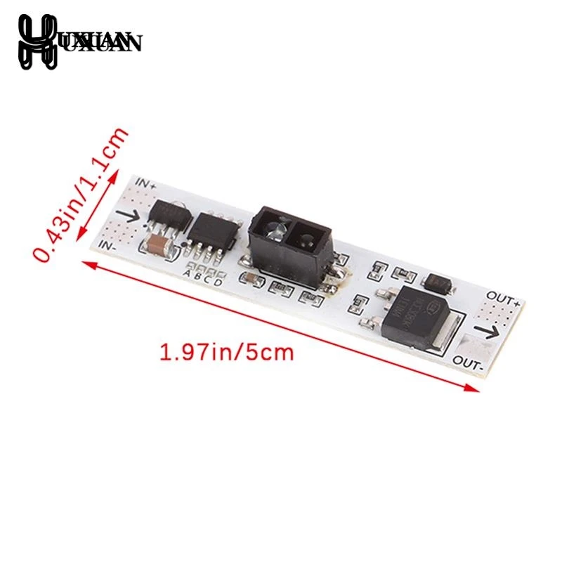 1Pcs DC 5V-24V Hand Sweep Schalter Modul LED Dimmen Control Lampen Aktive Komponenten Kurze abstand Scan Sweep Hand Sensor