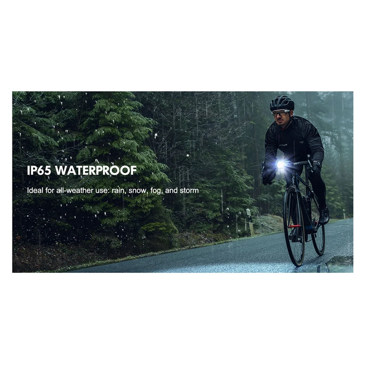 

【Опадение цены】Велосипедные фонари [4 + 6 режимов], передние и задние велосипедные фонари с перезаряжаемым USB, водонепроницаемые велосипедные фонари IP65 для дороги и горы