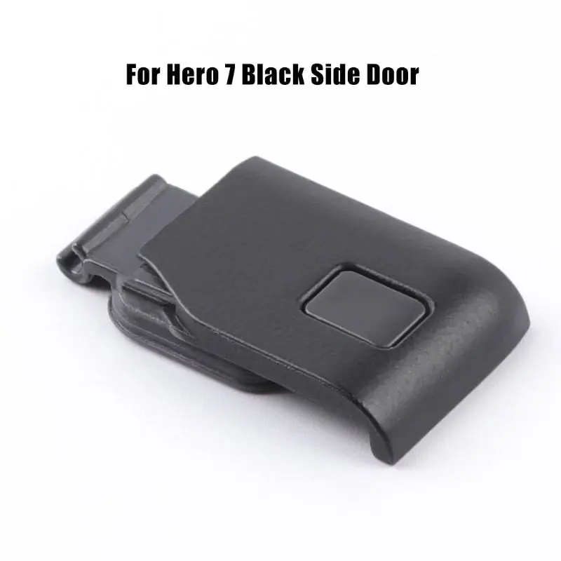 Rechargeable Side Cover Case Replacement Battery Lid Door Cover Can For GoPro HERO5/6/7 Black Sport Camera Accessories