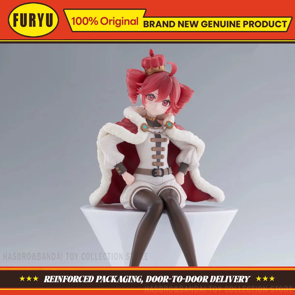 

Коллекционная аниме-фигурка FuRyu Toys Utau Kasane Teto Noodle Stopper King Costume Ver. – модель-украшение, подарок