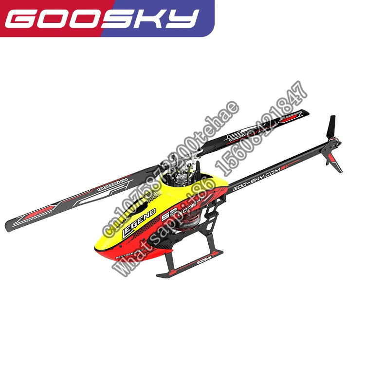 

Goosky S2 Bnf/rtf 6ch 3d трюковый двойной бесщеточный двигатель прямой привод мотор без ползунка прямой привод Радиоуправляемый вертолет игрушка Подарки