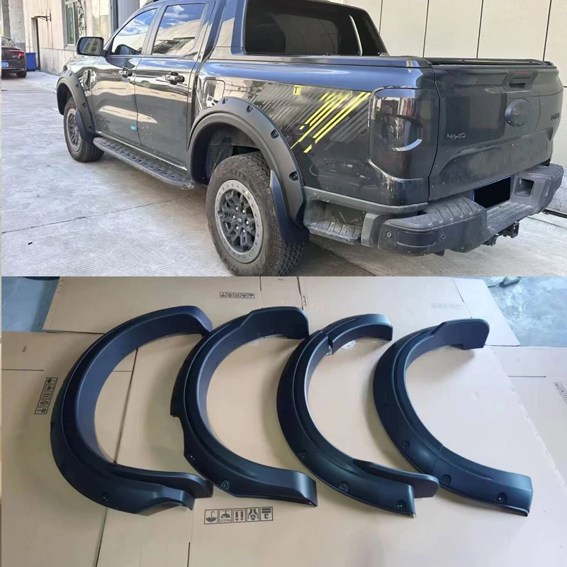 Fender Flares Wheel Arch For Ford Ranger T9 Next Gen 2022 2023 2024 Wildtrak Sport Limited XLT XL XLS Auto Part Car Styling