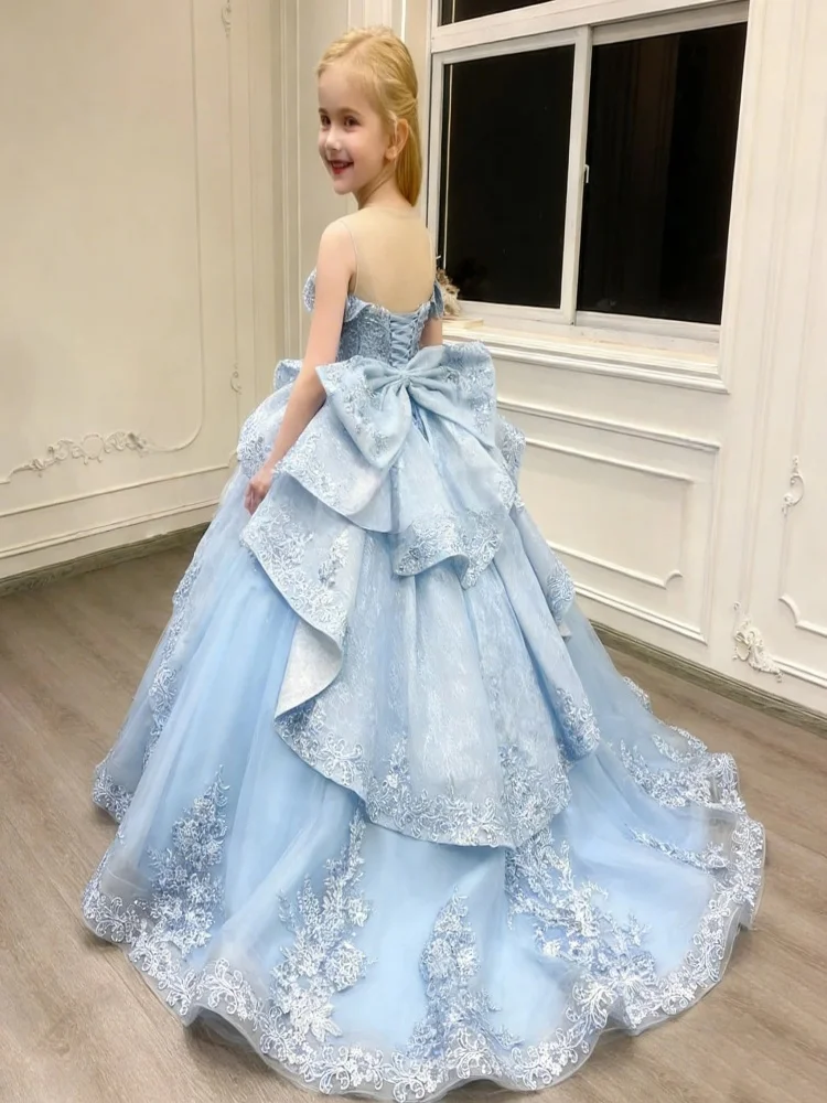 custom-flower-girl-dress-for-wedding-birthday-party-pageant-princess-lace-applique-ball-gown-with-train-kids-formal-evening-gown