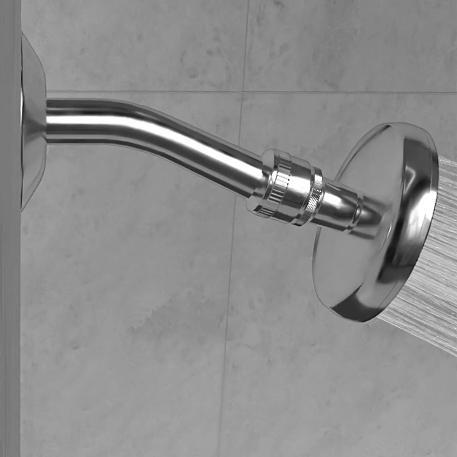 3x Ball End Shower Arm Adapter Set Sturdy Copper Easy to Install Connector