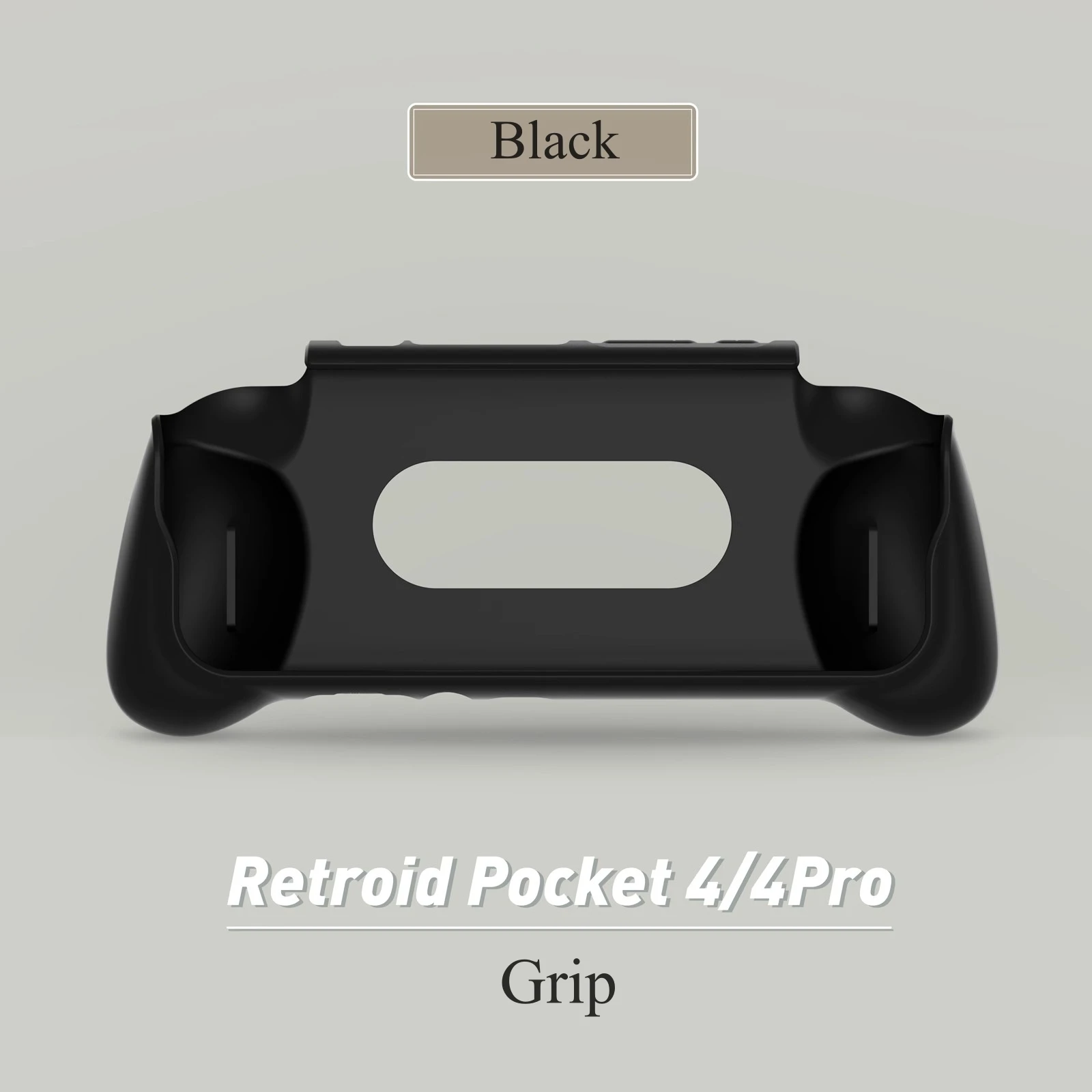 Nuevo Retroid Pocket 4 Pro Grip soporte protector TPU Shell funda Retroid Officail Grip para accesorios de consola de juegos RP4