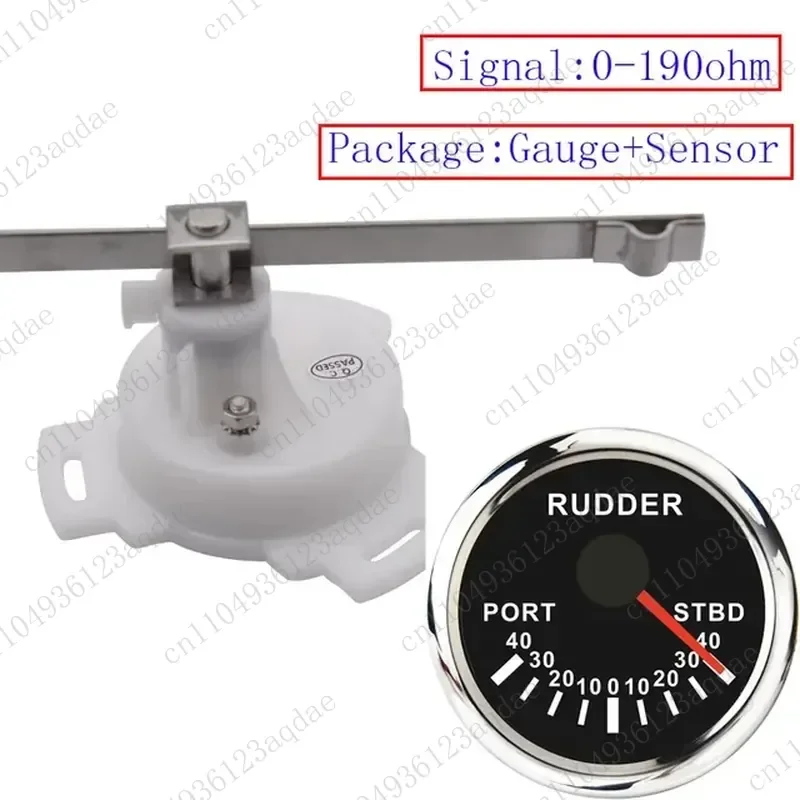 52Mm Marine Rudder Angle Table Direction Indicator Table Output Signal 0-190 Matching Rudder Angle Sensor Use