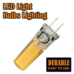 G4 Gy6.35 Led Silicone Lamp 10w Bulbs Light 12volt 2508cob Replace Halogen Lighting Spotlight Decorative 3000k-6500k Chandelier