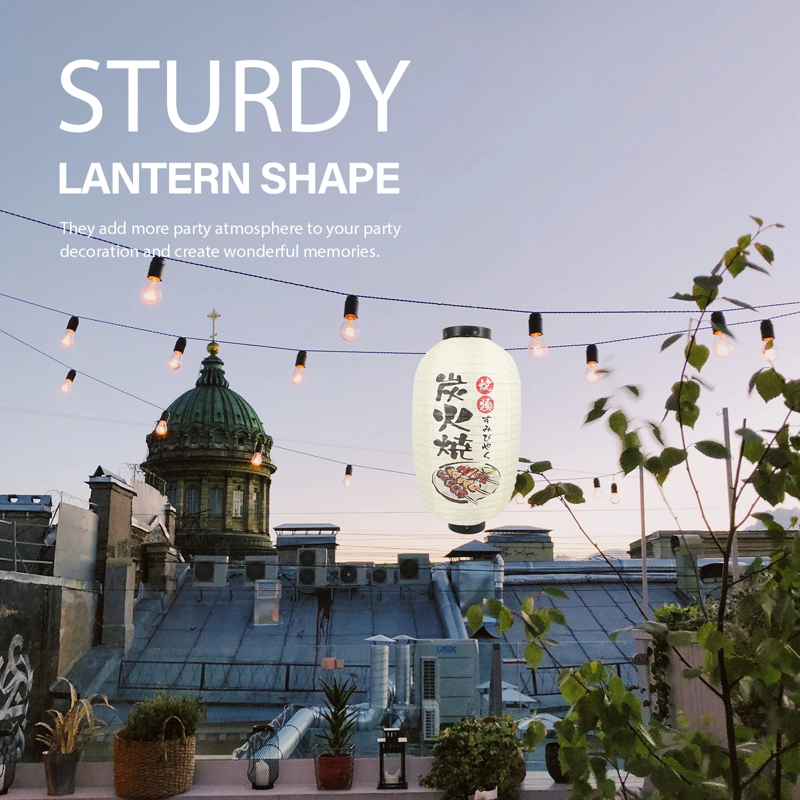 

Waterproof Outdoor Decorative Lantern Japanese Style Restaurant Hanging Festival Lanterns Party Home Decoration Sushi Shop