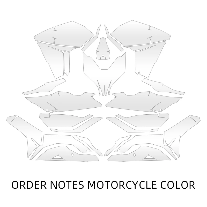 Used For HONDA FORZA 750 Bike Accessories Paint Parts Area Stickers Kits Motorcycle Full Paint Transparent Protection Film