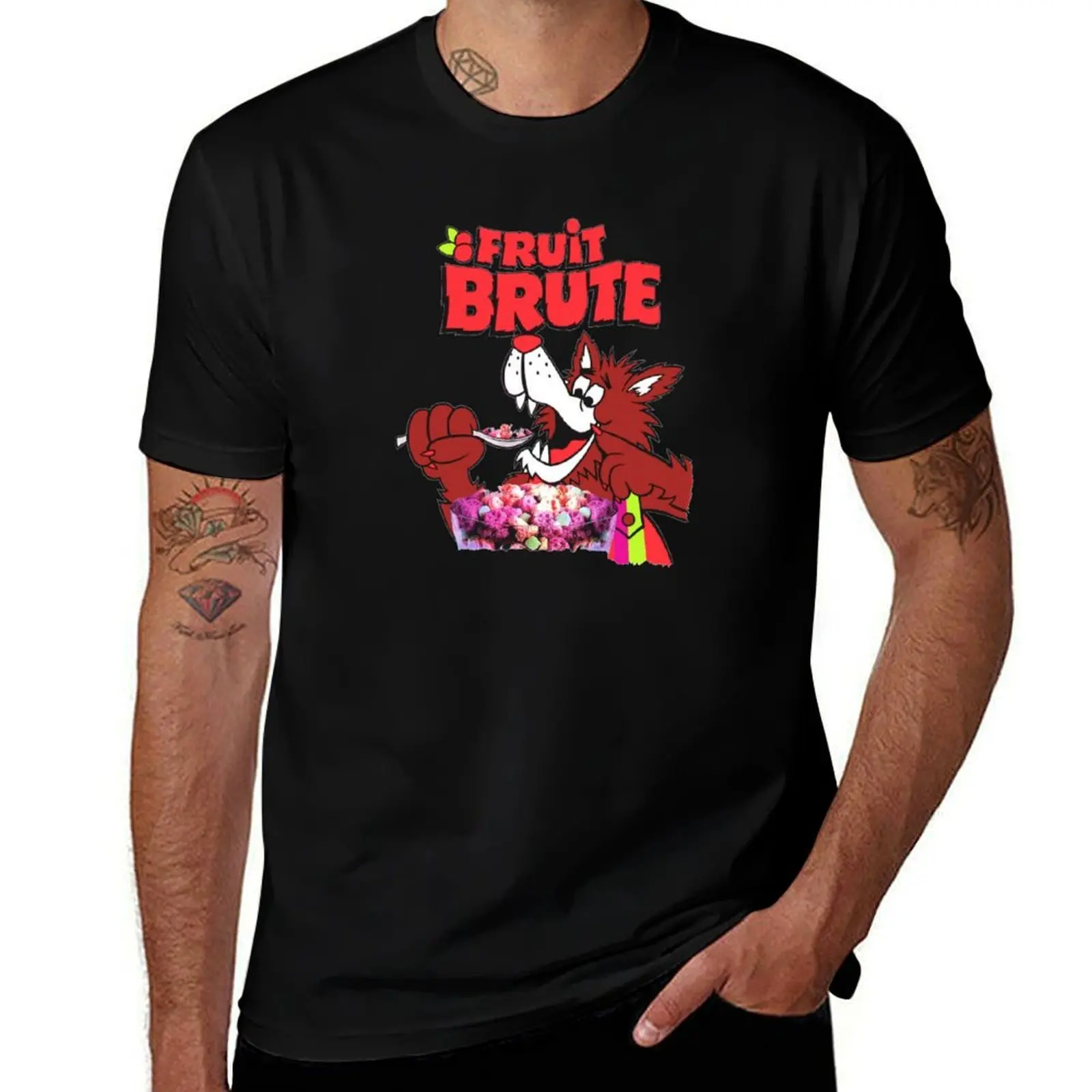 Fruit Brute - Vintage Discontinued Cereal Shirts T-Shirt Soft Anti-Shrink Cotton Tee