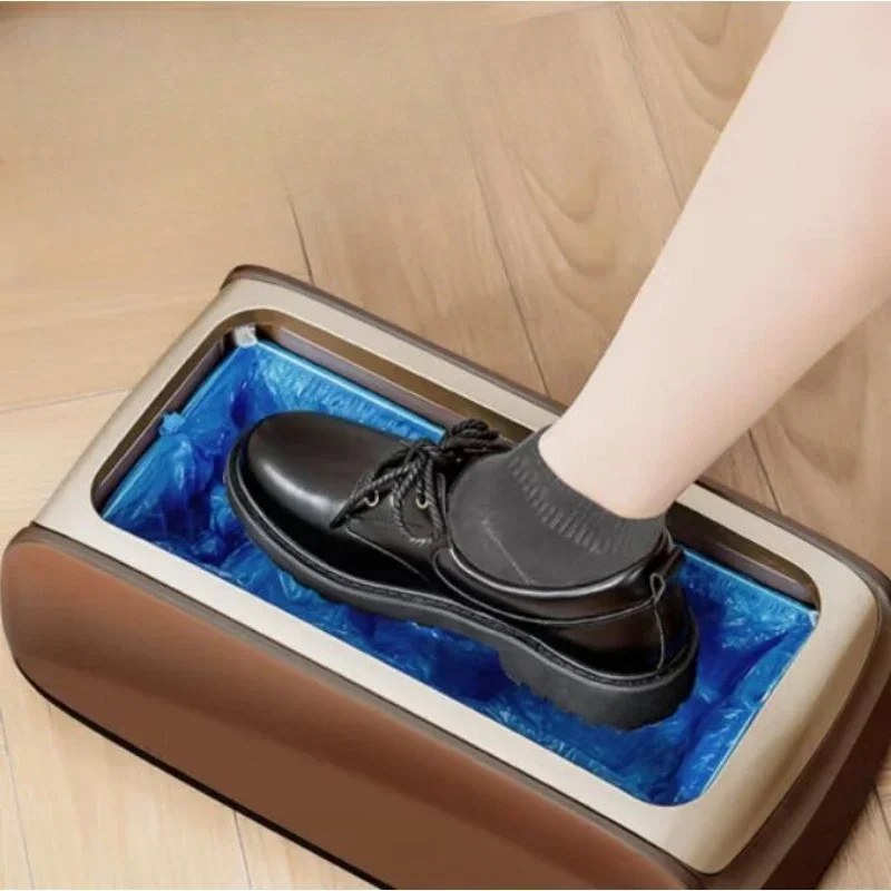 Shoe cover machine Automatic household laminating machine contains 100 foot covers Special shoe covers for disposable