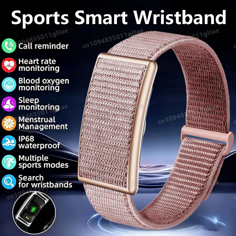

No Screen Fitness Tracker Bracelet Smart Sport Band Waterproof Pedometer Men Women Heart Rate Sleep Monitor Electronic Bracelet