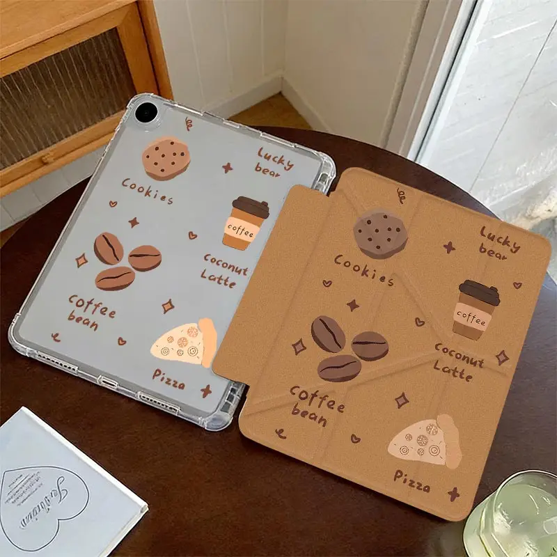 3+Y Fold Case For Tab A9 8.7" Plus 11" A8 Samsung S10 S9 12.4 inch Samsung Tab S7 S8 S9 11 Tab S6 Lite 10.4 inch
