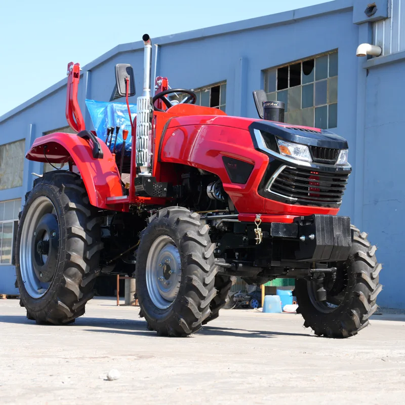 Multi-Purpose 70HP Tractor Customized | for Farming & Light Construction, Choose Your Tires & Hydraulic Outlets