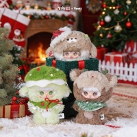 Yooki Jingle Bells Series Plush Blind Box Vinyl Face Christmas Theme Kawaii Exquisite Toys Companion Decoration Collection Gifts