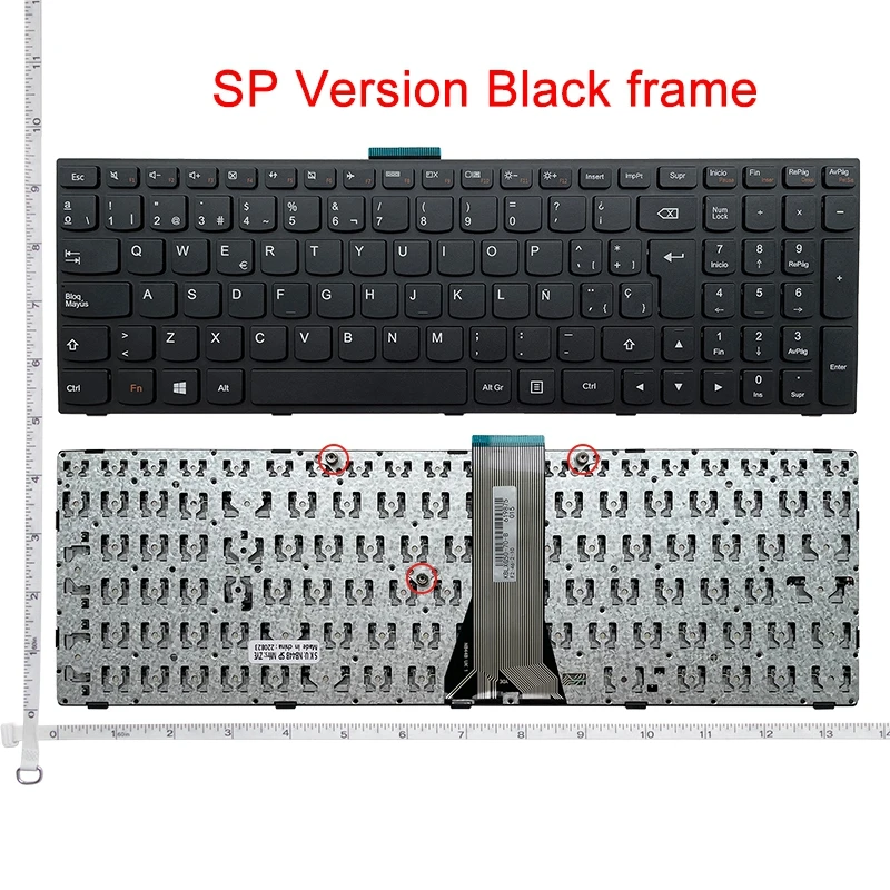 SP hiszpańska klawiatura dla Lenovo G50 Z50 Z50-70 Z50-75 G50-70A G50-70H G50-30 G50-45 G50-70 G50-70m Z70-80 B50-30 B50-70 B50-80 — zdjęcie 2