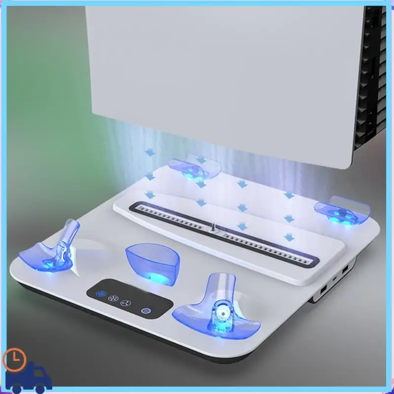 

Latest For PSVR2 Storage Stand With Controller Holders, Headset Hanger, And Type-C Charging Cable For PSVR2/PS5 Accessories