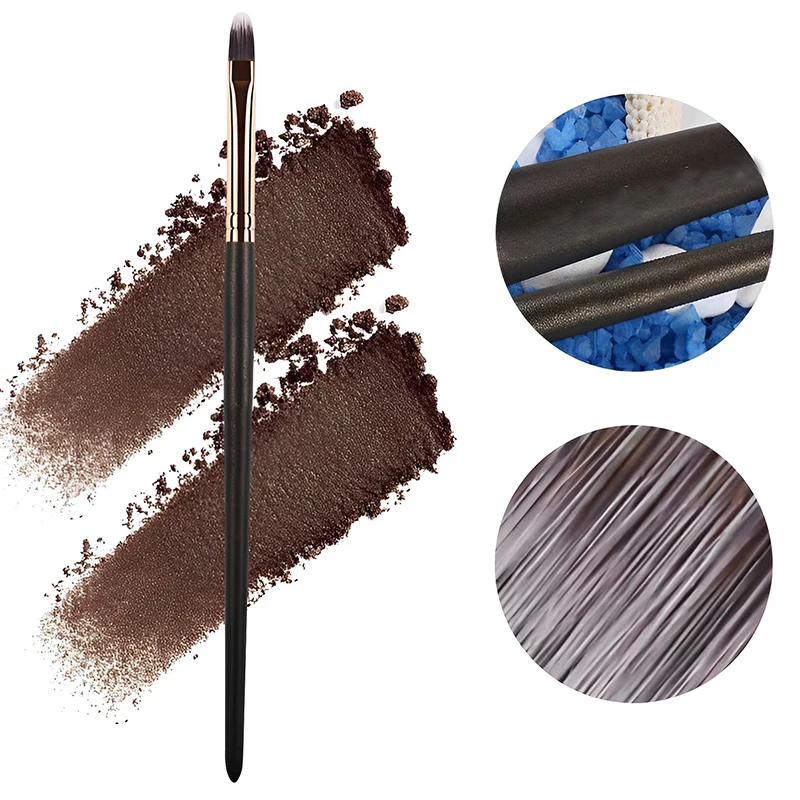 1Pc Professional Eyeliner Concealer Lip Liner Makeup Brush Multifunctional Blending Beauty Makeup Brush Soft Hair Cosmetic Tool