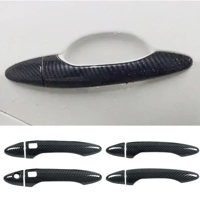 8Pcs/Set For Kia Cerato Forte K3 2013-2017 Plastic Door Handle Cover Moulding Decoration Trim Car Scratch Resistant Accessories