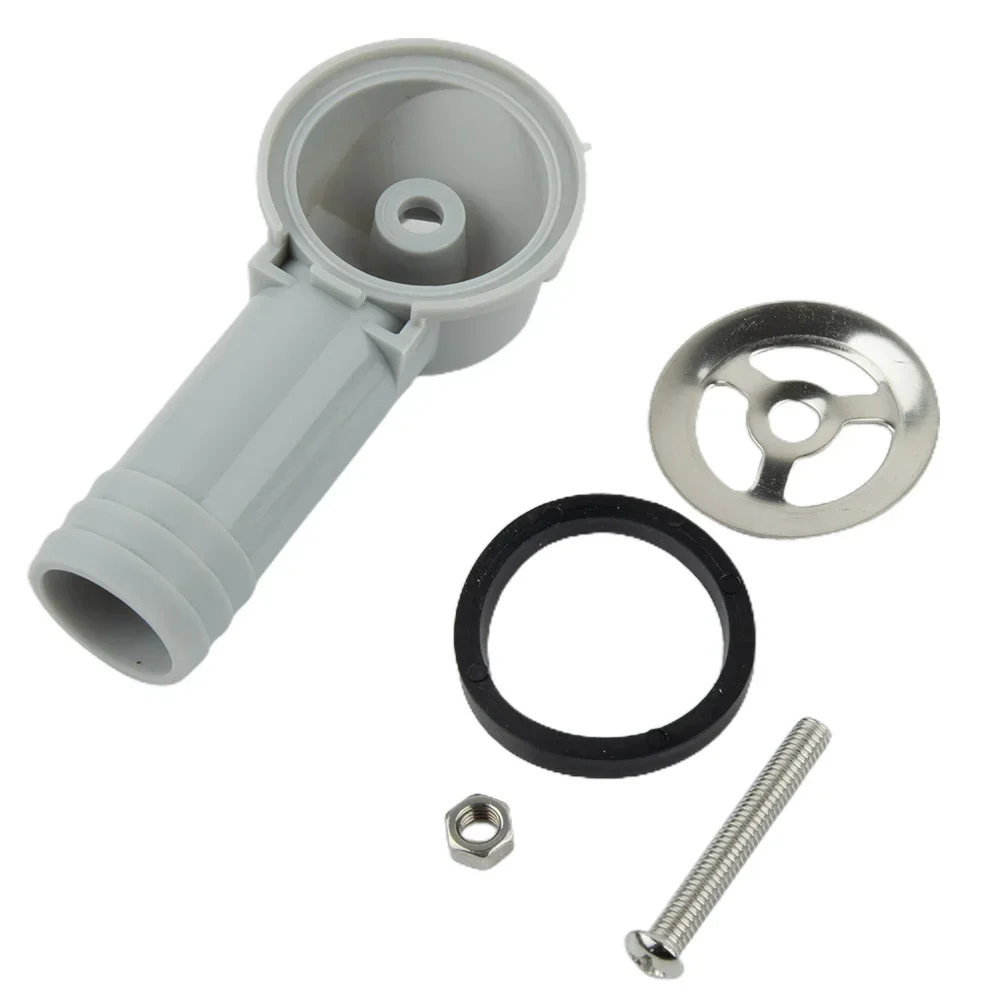 1pcs Brand New Home Waste Overflow Tap Kitchen Sinks Seal Waste Bung Spares Flexible Kitchen Sink Overflow Pipe
