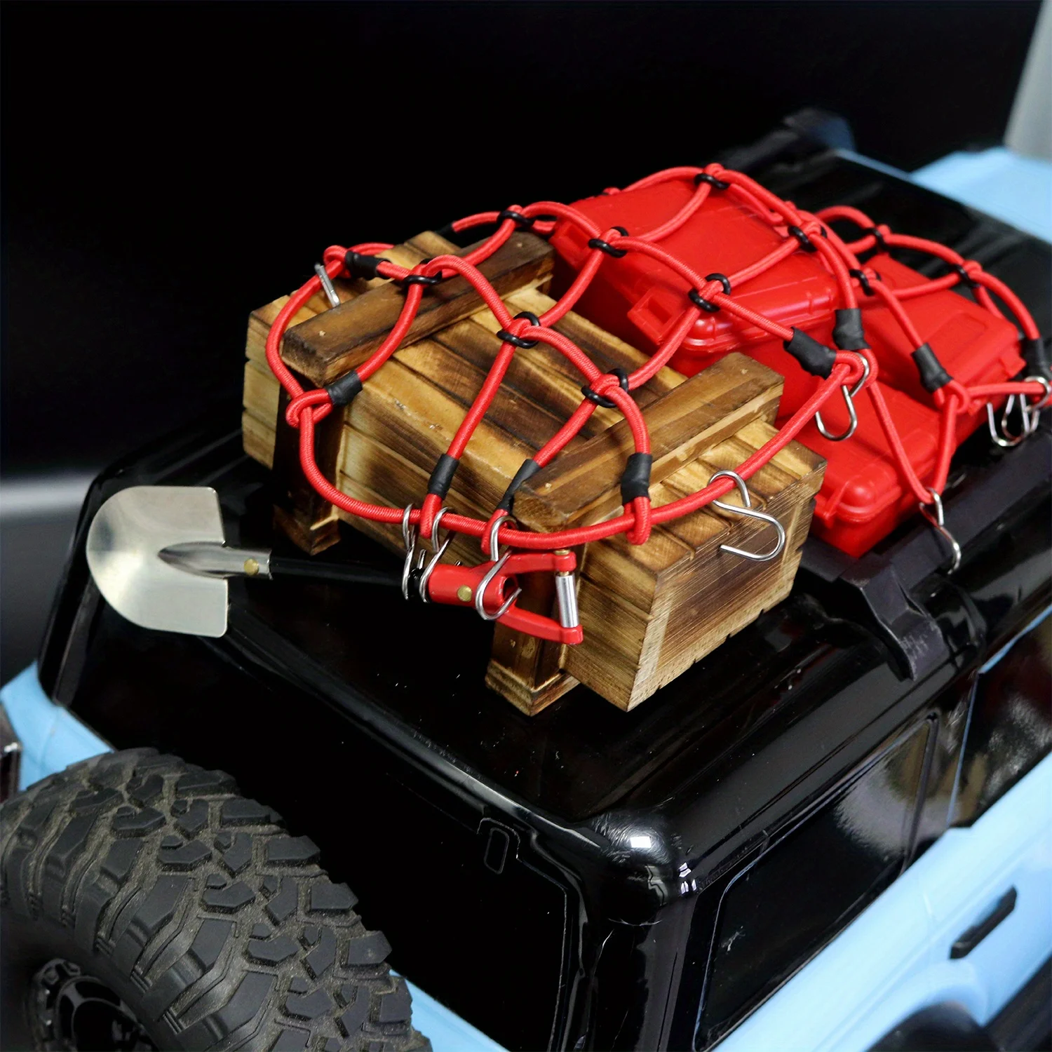 1/ 10 RC coche decoraciones simuladas herramienta accesorios para 1/ 10 RC TRX4 SCX10 WPL C14 C24 B14 B36 CB05s MN D90 FJ45 MN99S