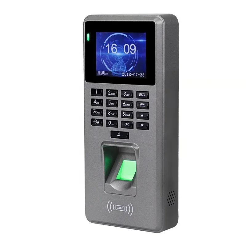 2026 Hot！USB Self-Service Query Access Control System Free Software Fingerprint + Card Recognition Night Vision Reset Customizab
