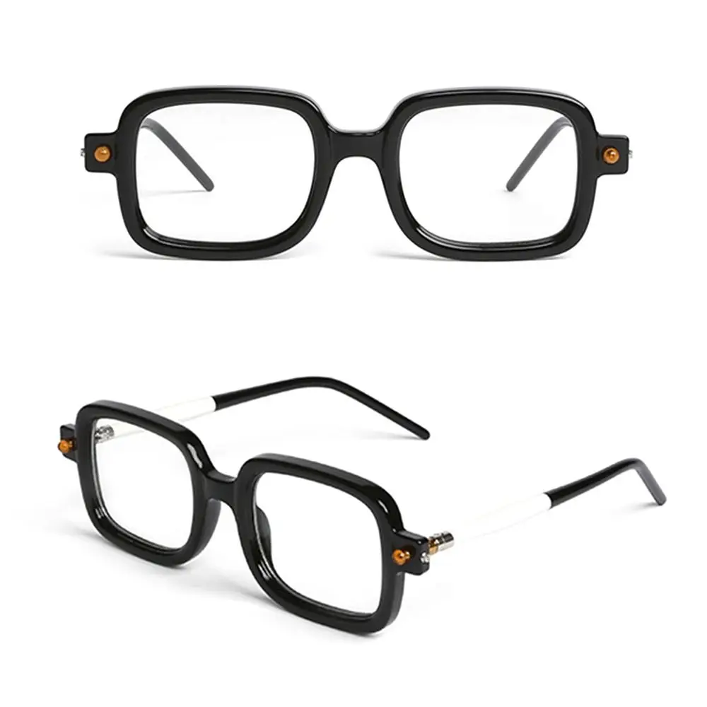 Blue Ray Blocking Anti-Blue Light Reading Glasses Eye Protection Board Square Eyeglasses Ultralight Hyperopia Glasses
