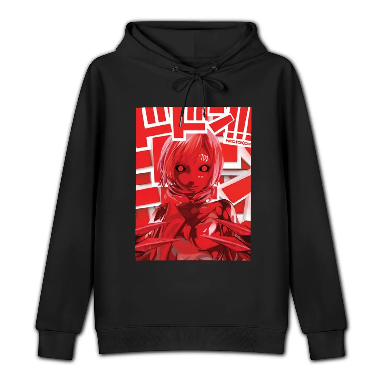 Kopie von Knights of Sidonia – The Red Gauna ドドーン RED Editon Pullover Hoodie men wear big size hoodie