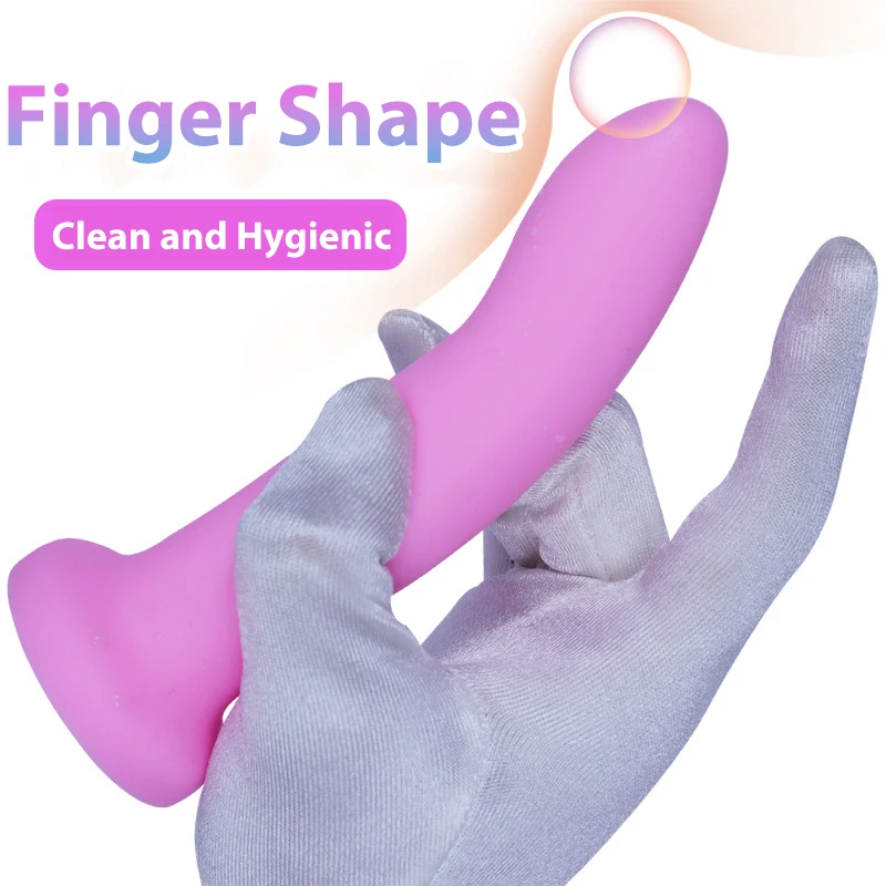 Thumb Butt Anal Plug Vaginal/Anus Massage Masturbator Soft Smooth Finger Masturbation G-point Climax Fisting Dildo Adult Supply