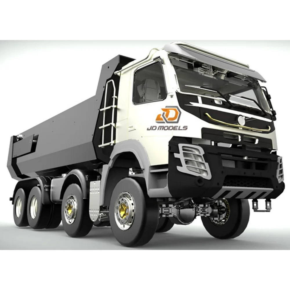 سيارة قذيفة مقطورة الجبهة الكابينة FMX شاحنة قلابة رأس جرار JDM-110 ل 1/14 تاميا RC كابوليت ليسو لودر أطفال بالريموت كنترول